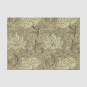 Papel De Seda Patrón floral William Morris Windrush: Vintage