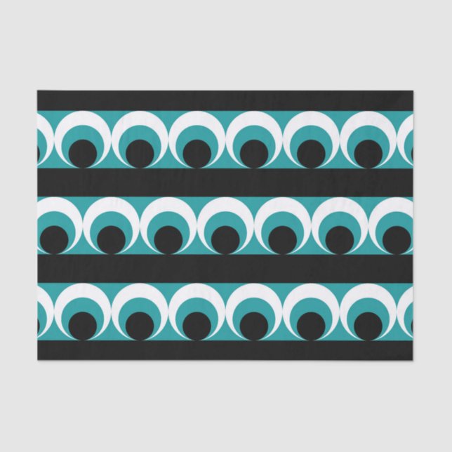 Papel De Seda Patrón geométrico (Anverso)