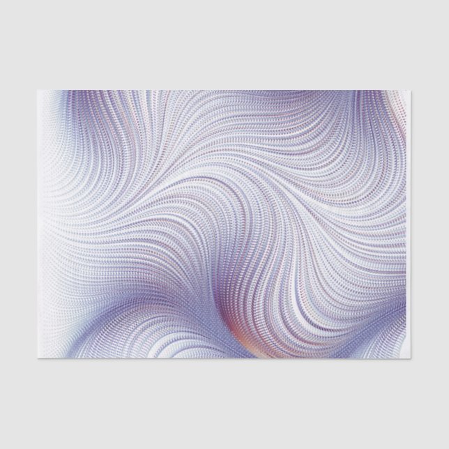 Papel De Seda Patrón geométrico abstracto (Anverso)