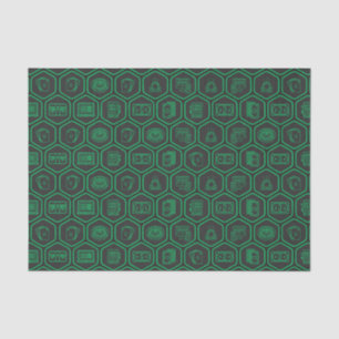 Papel De Seda Patrón geométrico de Guay en matriz de casinos