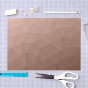 Papel De Seda Patrón geométrico moderno de malla marrón mocha