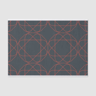 Papel De Seda Patrón geométrico moderno, simple, lindo y juguetó