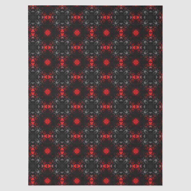 Papel De Seda Patrón gótico característico (Anverso)