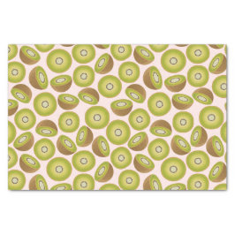 Papel De Seda Patrón Kiwi de corte simple