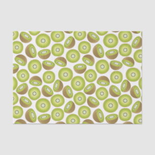 Papel De Seda Patrón Kiwi de corte simple