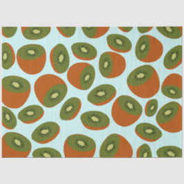 Papel De Seda Patrón Kiwifruit
