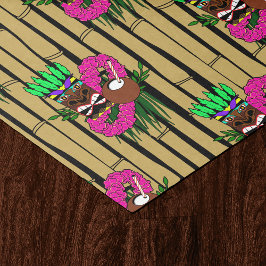 Papel De Seda Patrón Luau