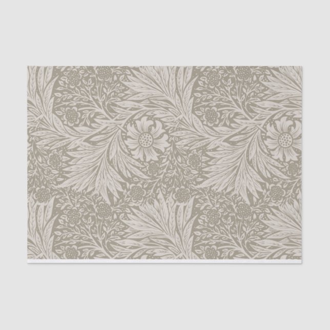 Papel De Seda Patrón marigold de William Morris (Anverso)