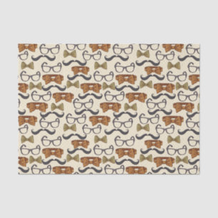 Papel De Seda Patrón masculino vintage