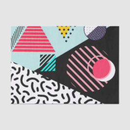 Papel De Seda Patrón Memphis