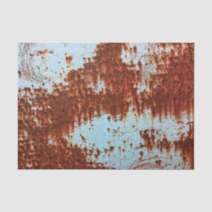 Papel De Seda Patrón Metalizado Rusto Grunge Brown 2