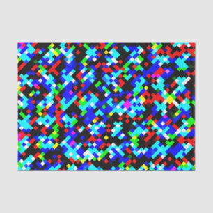 Papel De Seda Patrón multicolor