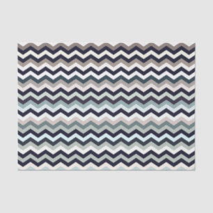 Papel De Seda Patrón Multicolor Atenuado Chevron