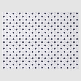 Papel De Seda Patrón neutro de género suave Estrella blanca y ne