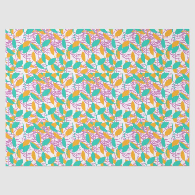 Papel De Seda patrón no continuo (Anverso)