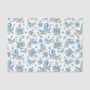 Papel De Seda Patrón Octopus