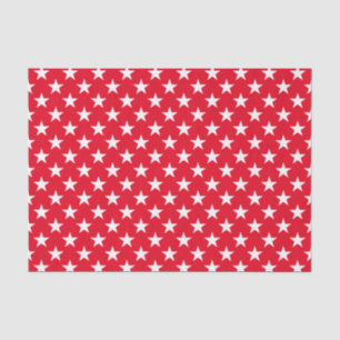 Papel De Seda Patrón original de Guay Style Red White Star