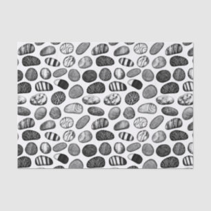 Papel De Seda Patrón Pebble
