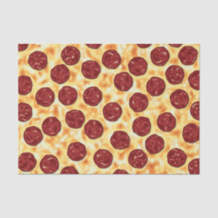 Papel De Seda Patrón Pepperoni Pizza