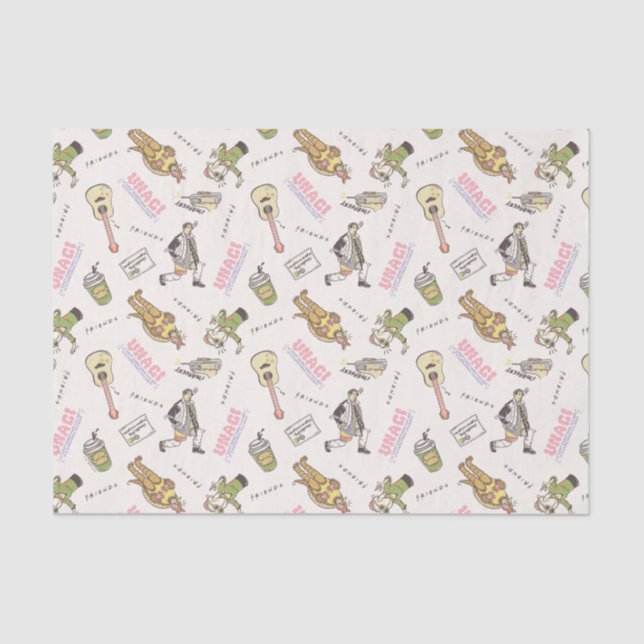 Papel De Seda Patrón Personalizado de FRIENDS™ Tan (Anverso)
