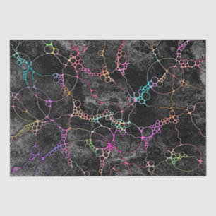 Papel De Seda Patrón Pintado A Mano Y Digitalmente Art. 44