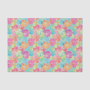 Papel De Seda Patrón Preppy Palm Beach Ocean Shell