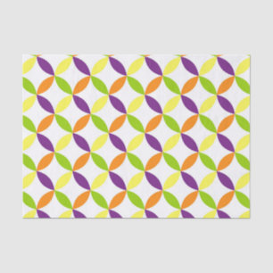 PAPEL DE SEDA PATRÓN PURPLE NARANJA VERDE AMARILLO HALLOWEN
