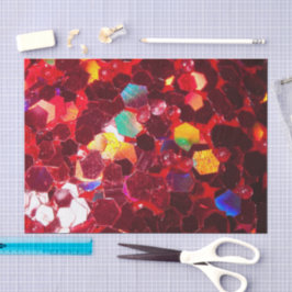 Papel De Seda Patrón purpurina brillante de mosaico abstracto ro