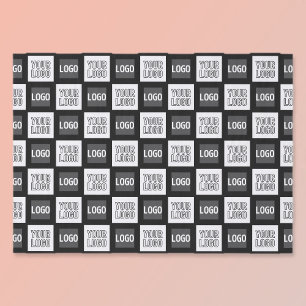 Papel De Seda Patrón repetitivo de dos logotipos o imágenes
