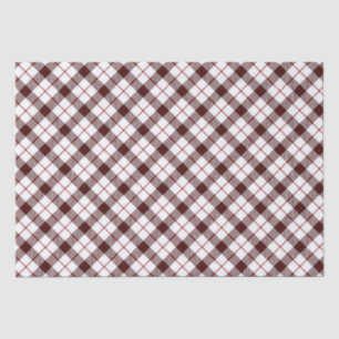 Papel De Seda Patrón rojo de plástico