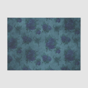 Papel De Seda Patrón Rosa de época