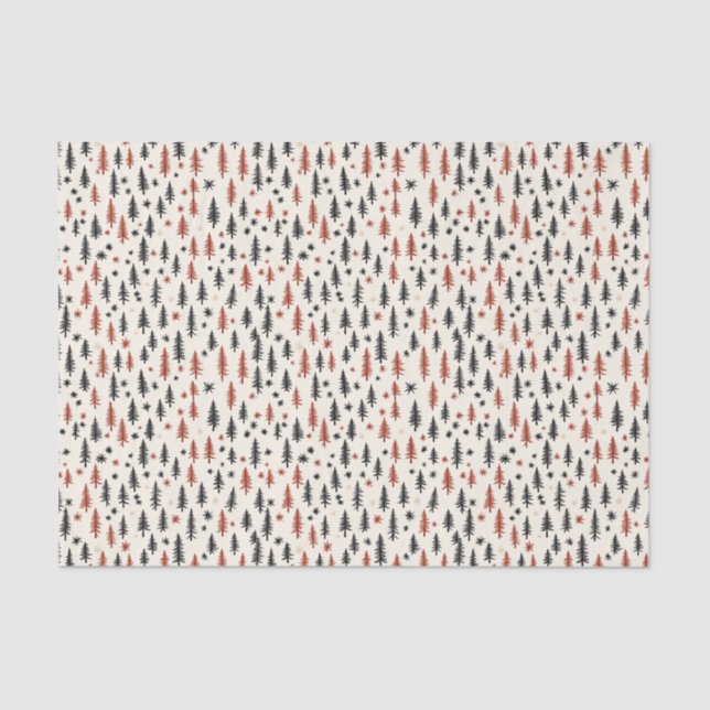 Papel De Seda Patrón sin soldadura de los navidades (Anverso)