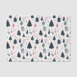 Papel De Seda Patrón sin soldadura de los navidades