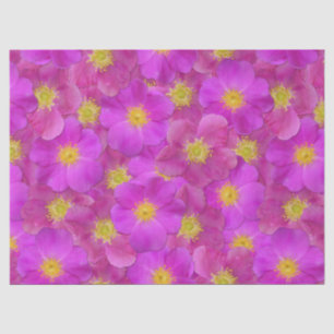 Papel De Seda Patrón sin soldadura de Rosa salvaje