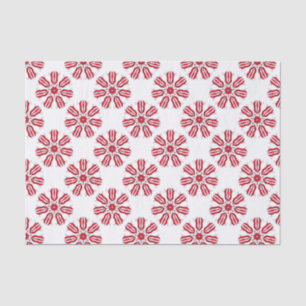 Papel De Seda Patrón sin soldadura de tulipanes rojos