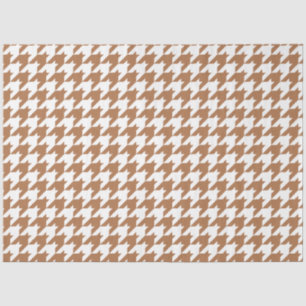 Papel De Seda Patrón sin soldadura Mocha y Cartucha blanca