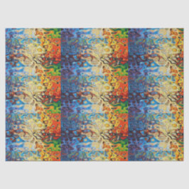 Papel De Seda Patrón texturizado abstracto