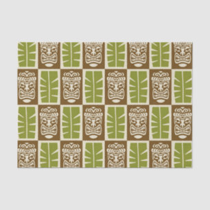 Papel De Seda Patrón Tiki