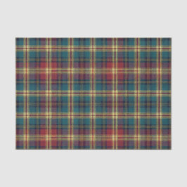 Papel De Seda Patrón tradicional de tartán plaid real escocés