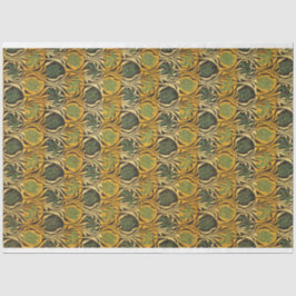 Papel De Seda Patrón Tulip y Lily (por William Morris)