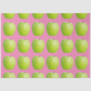 Papel De Seda Patrón Vegan Apple para el amante de las frutas ve