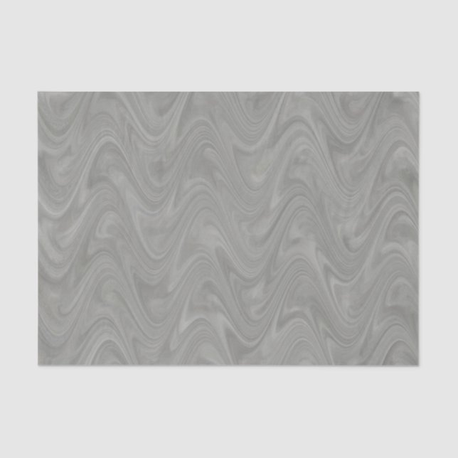 Papel De Seda Patrón verde gris marrón (Anverso)