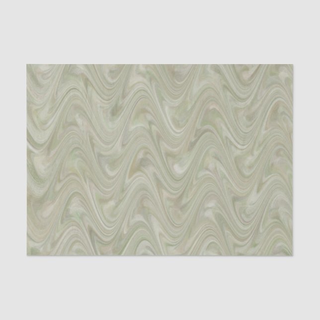 Papel De Seda Patrón Verde Mármol (Anverso)