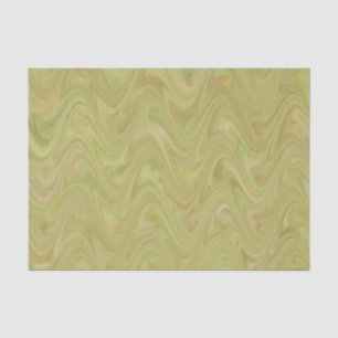 Papel De Seda Patrón Verde Marrón Mármol