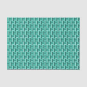 Papel De Seda Patrón verde Verde azulado único