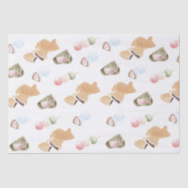 Papel De Seda Patrón Wagashi japonés