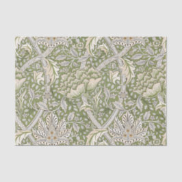 Papel De Seda Patrón Windrush (por William Morris)