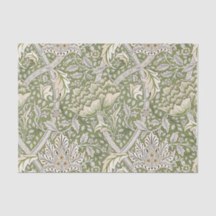 Papel De Seda Patrón Windrush (por William Morris)