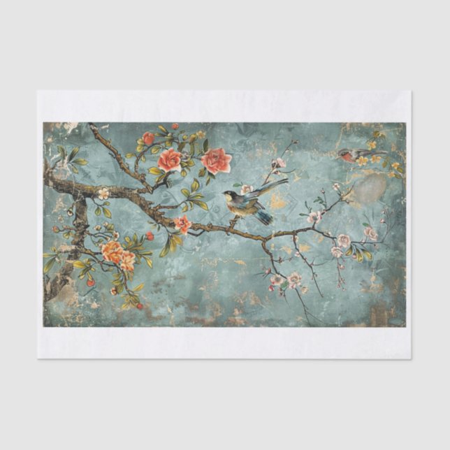 Papel De Seda Patrones Chinoiserie12 (Anverso)