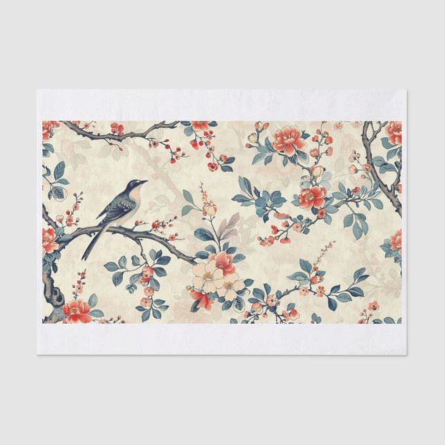 Papel De Seda Patrones Chinoiserie14 (Anverso)